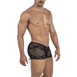 CandyMan Boxer Dentelle Hymen Noir